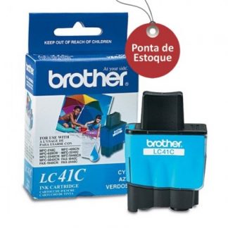 Cartucho Brother LC41C Ciano Original (Ponta de Estoque)