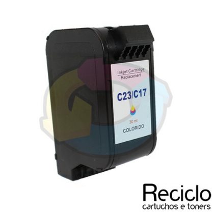 Cartucho Compatível Hp 23 Color C1823DL