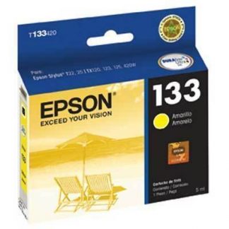 Cartucho Epson 133 Amarelo T133420 Original