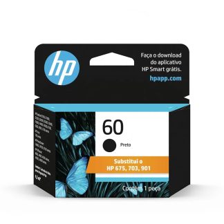 Cartucho Hp 60 Preto CC640WB Original