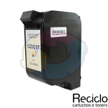 Cartucho Compatível Hp 17 Color C6625AL