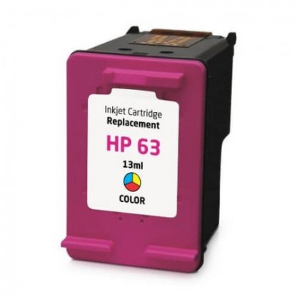 Cartucho Compatível Hp 63 F6U61AN Color