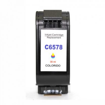 Cartucho Compatível Hp 78 Tricolor C6578DL