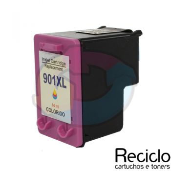 Cartucho Compatível Hp 901XL Color CC656AL
