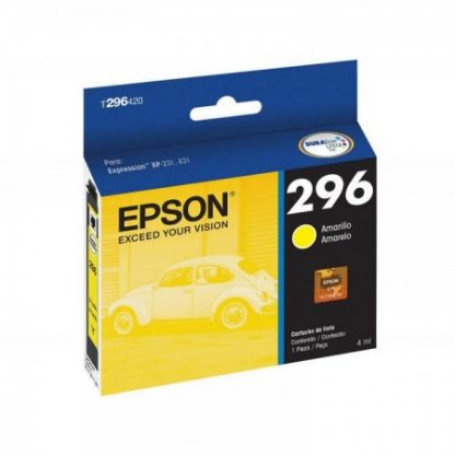 Cartucho Epson 296 Amarelo T296420 Original