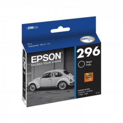 Cartucho Epson 296 Preto T296120 Original