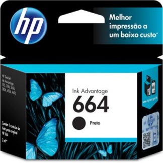 Cartucho Hp 664 Preto F6V29B Original