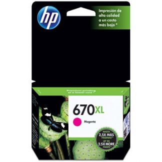 Cartucho Hp 670XL Magenta CZ119AB Original