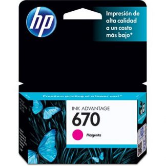 Cartucho Hp 670 Magenta CZ115AB Original