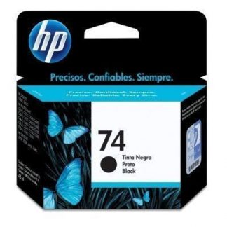 Cartucho Hp 74 Preto CB335WB Original