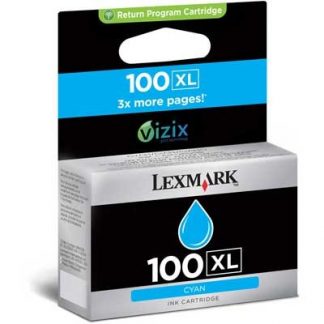 Cartucho Lexmark 100XL Ciano 14N1069 Original