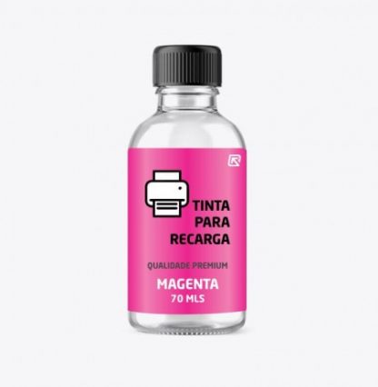 Garrafa de Tinta Magenta para Recarga