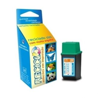 Recarga Cartucho Hp 25 Color - C51625A