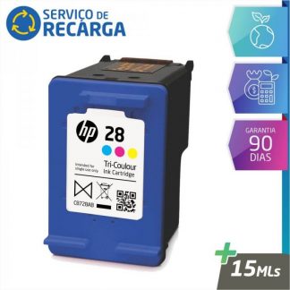 Recarga Cartucho Hp 28 Color - C8728A