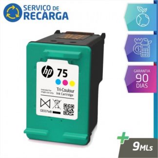 Recarga Cartucho Hp 75 Color - CB337WL