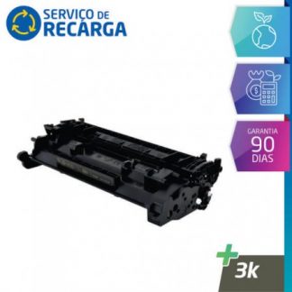 Recarga Toner HP 58A CF258A Preto 3K