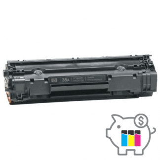 Recarga Toner Hp 35A Preto - CB435AB 2K