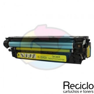 Recarga Toner Hp 507A Amarelo CE402A 6K