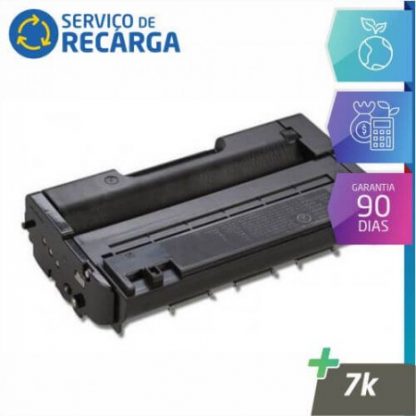 Recarga Toner Ricoh SP3710 Preto 7K