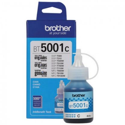 Refil de Tinta Brother 5001 Ciano BT5001C Original