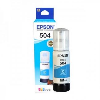 Refil de Tinta Epson 504 Ciano T504220-AL Original