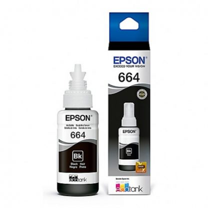 Refil de Tinta Epson 664 Preto T664120-AL Original