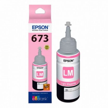 Refil de Tinta Epson 673 Magenta Claro T673620-AL Original