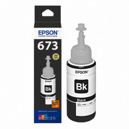 Refil de Tinta Epson 673 Preto T673120-AL Original