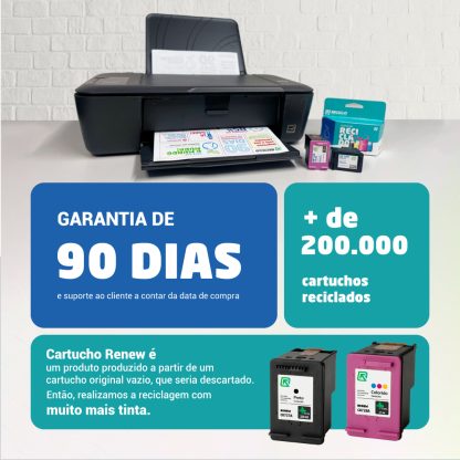 Cartucho Renew com Garantia de 90 dias