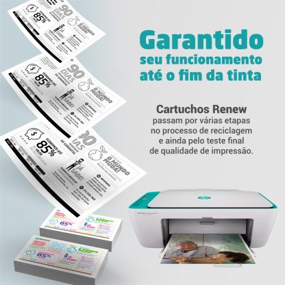 Cartucho Renew com Garantia de funciamento