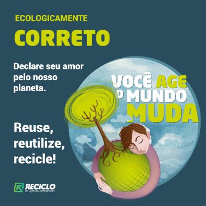 Cartucho Renew, você age o mundo muda