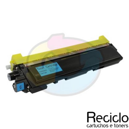 Toner Compatível Brother TN210-230C Ciano 1.4K