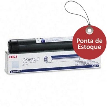 Toner Okidata OKIPAGE 10 | 12 Series 52109001 Original (Ponta de Estoque)