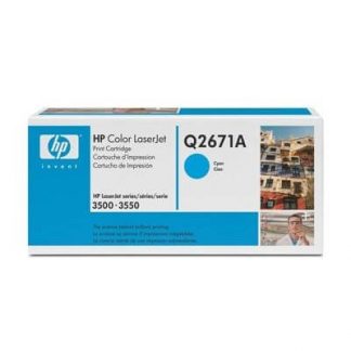 Cartucho de Toner Ciano HP 309A LaserJet (Q2671A) - Ponta de Estoque