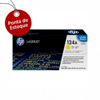 Toner Hp 124A Amarelo Q6002A Original (Ponta de Estoque)