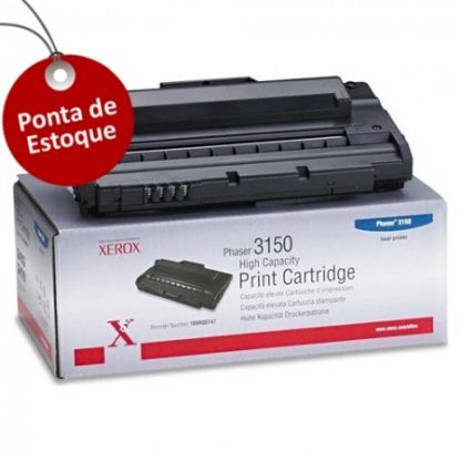 Toner Xerox Phaser 3150 Preto 109R00747 Original (Ponta de Estoque)