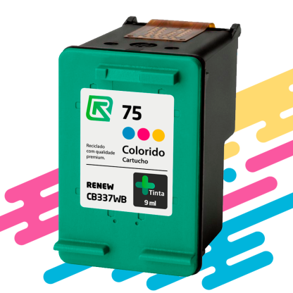 Cartucho Hp 75 Color CB337WB Renew