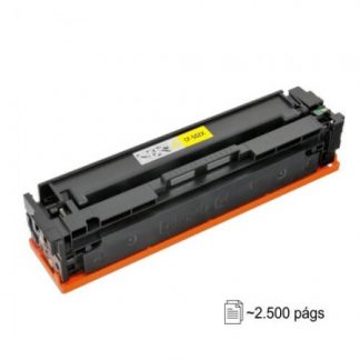 Toner Compatível Hp 202X Amarelo CF502X 2.5K