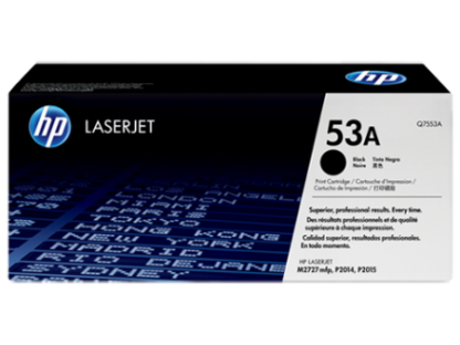 Toner Hp 53A Preto Q7553A Original