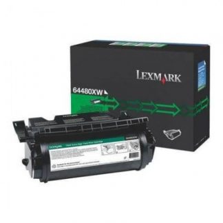 Toner Lexmark 64480XW Preto Original