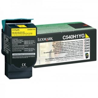 Toner Lexmark C540H1YG Amarelo Original