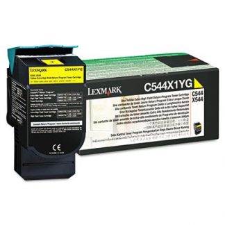 Toner Lexmark C544X1YG Amarelo Original