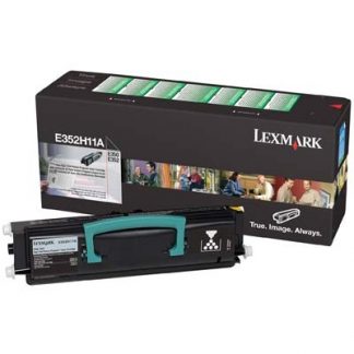 Toner Lexmark E352 Preto E352H11L Original