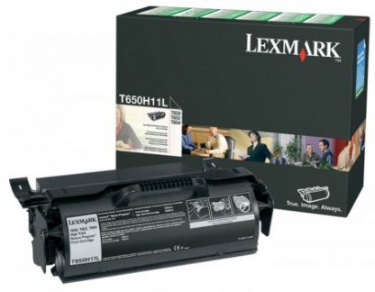 Toner Lexmark T650 Preto T650H11L Original