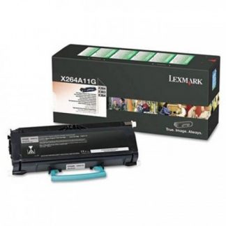 Toner Lexmark X264 Preto X264A11G Original