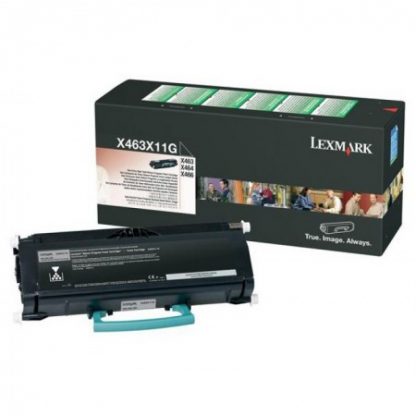 Toner Lexmark X463X11B Preto Original