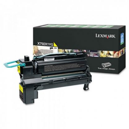 Toner Lexmark X792X1YG Amarelo 24648 Original (Ponta de Estoque)