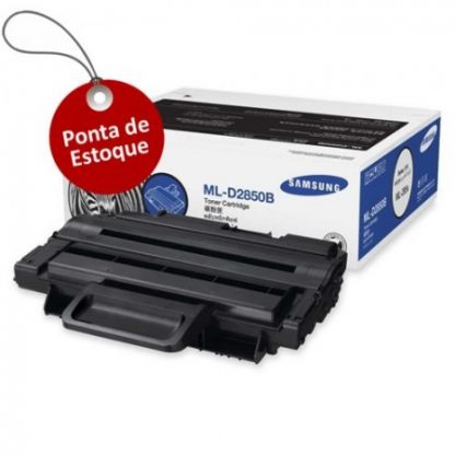 Toner Samsung ML-D2850B Preto Original (Ponta de Estoque)