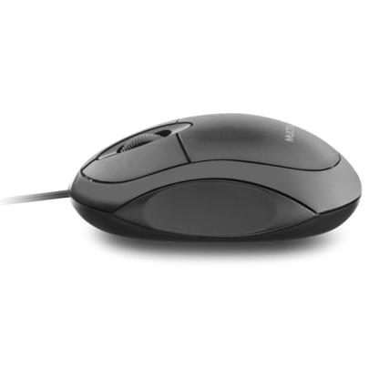 Mouse Multilaser Classic Box Optico Full Black Usb - MO300