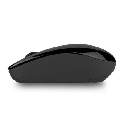 Mouse sem Fio Multilaser Preto Usb Powersave Pilha - MO309